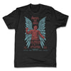 Lucha-Libre-Angel-De-Oro-Urbana-Black-Mens-T-Shirt