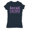 Lucha-Libre-Arena-Coliseo-Blue-Womens-T-Shirt