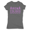 Lucha-Libre-Arena-Coliseo-Grey-Womens-T-Shirt