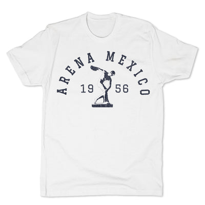 Lucha-Libre-Arena-Mexico-1956-White-Mens-T-Shirt