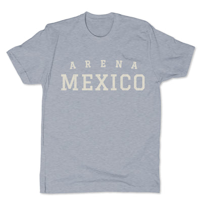 Lucha-Libre-Arena-Mexico-Grey-Mens-T-Shirt
