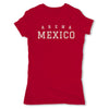 Lucha-Libre-Arena-Mexico-Red-Womens-T-Shirt