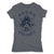 Lucha-Libre-Atlantis-Estrella-Grey-Womens-T-Shirt