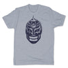 Lucha-Libre-Mephisto-Mask-Grey-Mens-T-Shirt