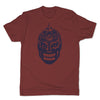 Lucha-Libre-Mephisto-Mask-Cardinal-Mens-T-Shirt
