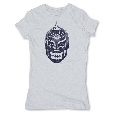 Lucha-Libre-Mephisto-Mask2-Grey-Womens-T-Shirt