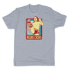 Lucha-Libre-Negro-Casas-Retro-Grey-Mens-T-Shirt